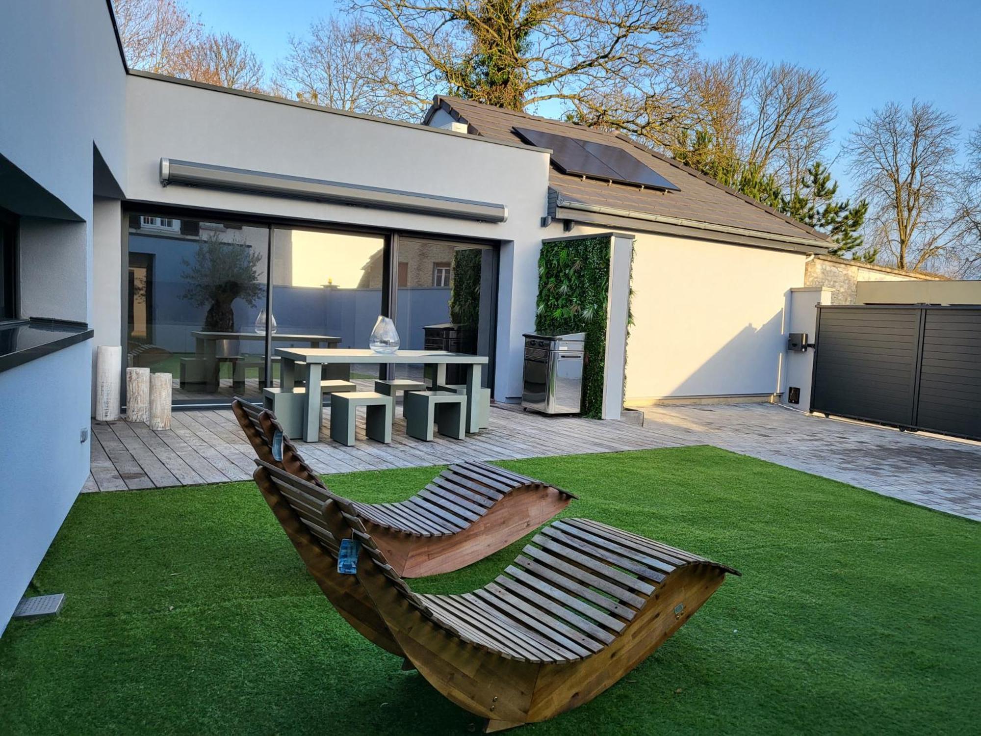 Villa Champagne Pour 6! Reims Bagian luar foto